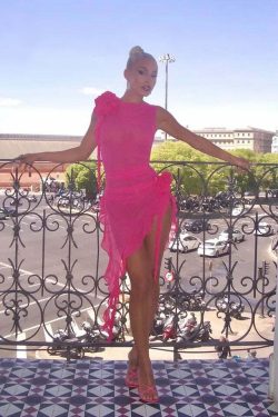 Zantia Mesh Midi Dress - Y2K Summer, 90S Grunge, Retro Style, Y2K Party & Club Outfits