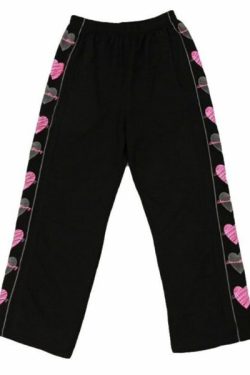 Zoey Heart Pants - Y2K Summer Grunge Outfit, 90S Fashion, Retro Style, Y2K Club & Party Look