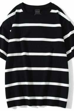 Zoey Striped Grunge Shirt - Y2K Summer Outfit, 90S Fashion, Retro Style, Y2K Club & Party Outfits