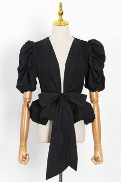 Zosia Ruffle Blouse - Y2K Summer Grunge Top, 90S Fashion, Retro Y2K Party Outfit, Past