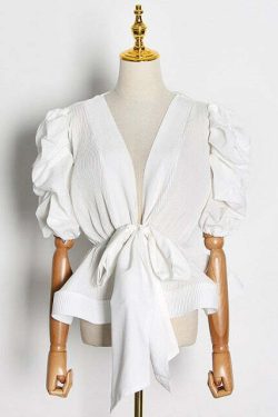 Zosia Ruffle Blouse - Y2K Summer Grunge Top, 90S Fashion, Retro Y2K Party Outfit, Past