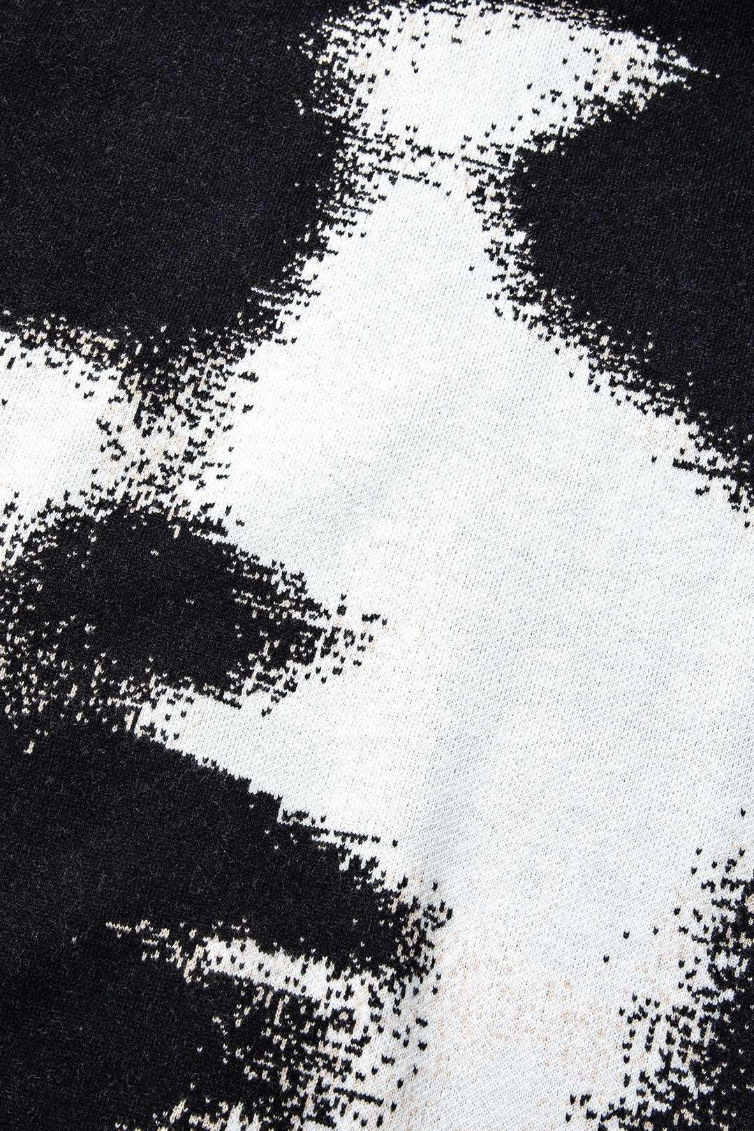 Abstract Pattern Y2K Aesthetic Round Neck Long Sleeve Sweater for Trendy Outfits Abstract Pattern Y2K Aesthetic Round Neck Long Sleeve Sweater for Trendy Outfits