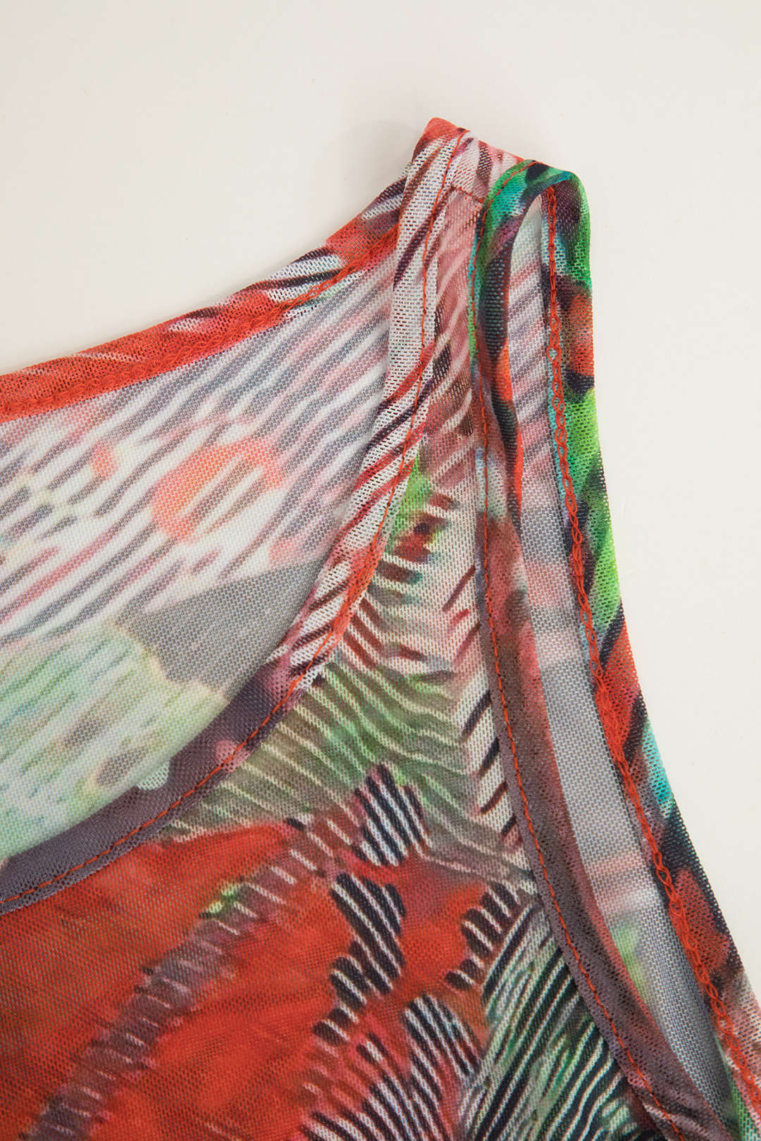 Abstract Print Mesh Tank Mini Dress - Y2K Aesthetic Cute Dress for Trendy Outfits Abstract Print Mesh Tank Mini Dress - Y2K Aesthetic Cute Dress for Trendy Outfits