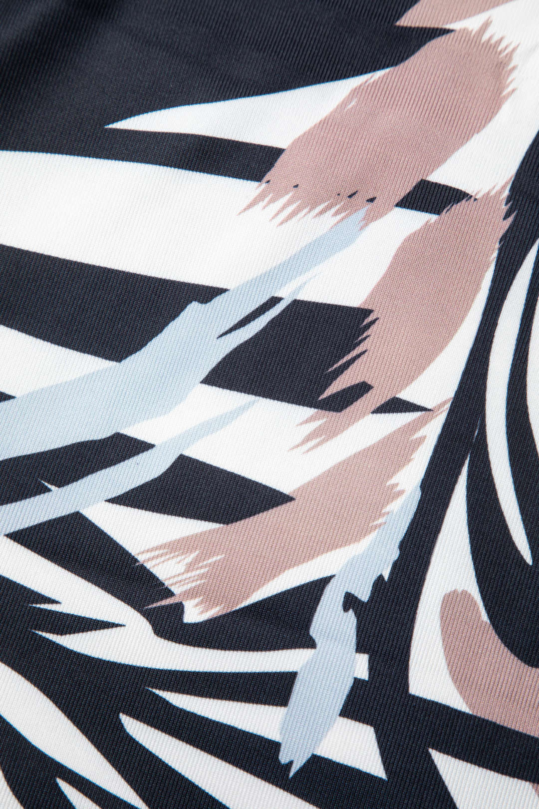 Abstract Print Mock Neck Long Sleeve Dress - Y2K Aesthetic Fashion for Trendy Outfits Abstract Print Mock Neck Long Sleeve Dress - Y2K Aesthetic Fashion for Trendy Outfits