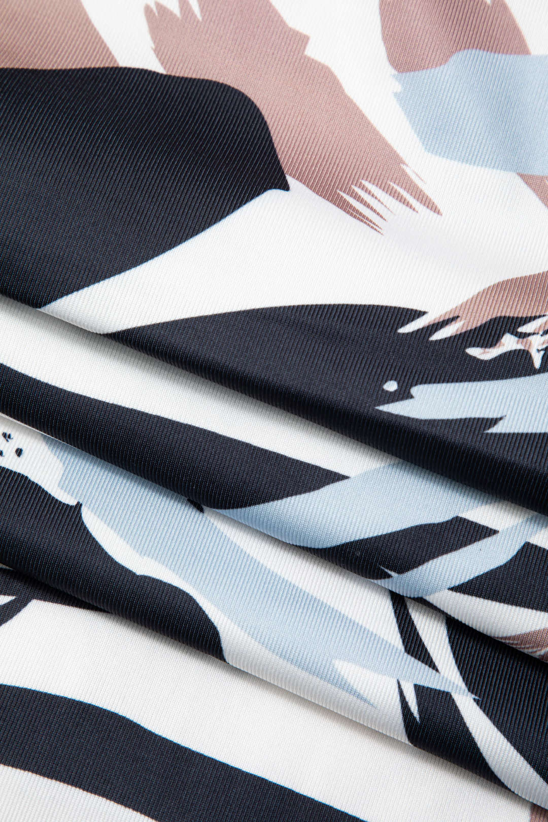 Abstract Print Mock Neck Long Sleeve Dress - Y2K Aesthetic Fashion for Trendy Outfits Abstract Print Mock Neck Long Sleeve Dress - Y2K Aesthetic Fashion for Trendy Outfits