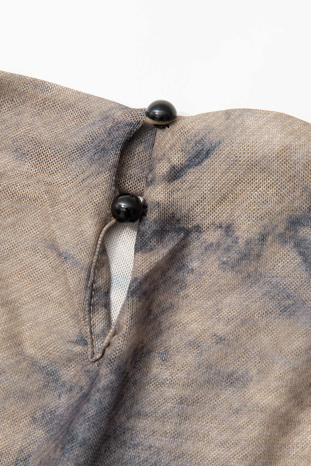 Abstract Print Mock Neck Mesh Ruched Long Sleeve Maxi Dress for Y2K Aesthetic Fashion Abstract Print Mock Neck Mesh Ruched Long Sleeve Maxi Dress for Y2K Aesthetic Fashion