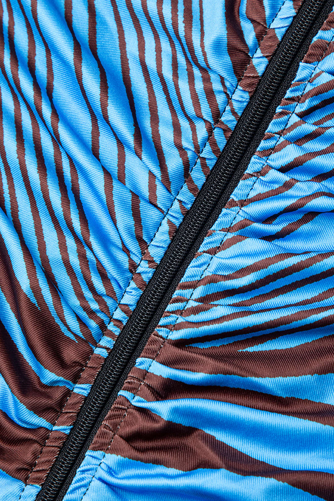 Abstract Print Ruched Long Sleeve Maxi Dress - Y2K Aesthetic Fashion Statement Piece Abstract Print Ruched Long Sleeve Maxi Dress - Y2K Aesthetic Fashion Statement Piece