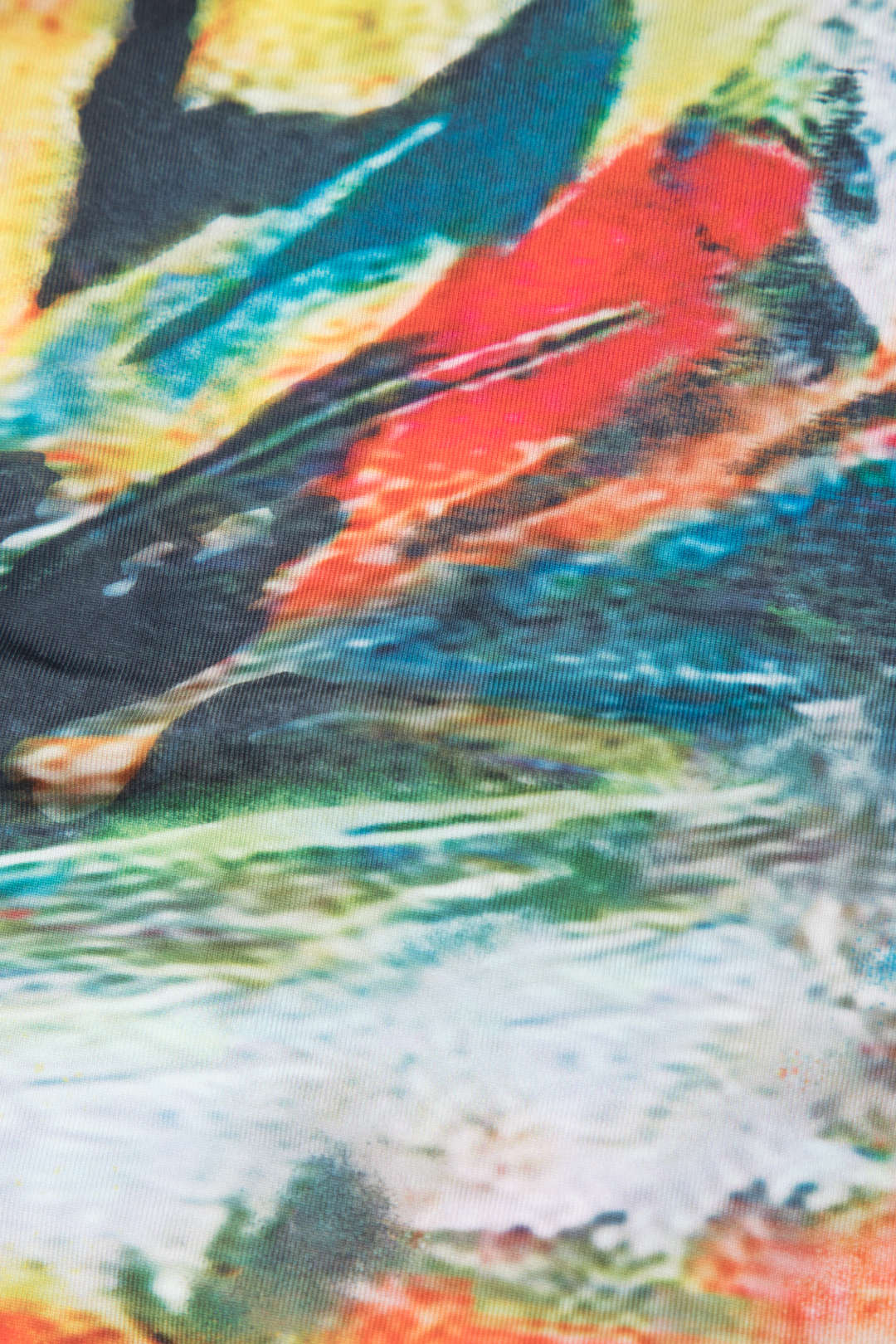 Abstract Print V-neck Tie Front Ruffle Mini Dress - Y2K Aesthetic Cute Summer Outfit Abstract Print V-neck Tie Front Ruffle Mini Dress - Y2K Aesthetic Cute Summer Outfit