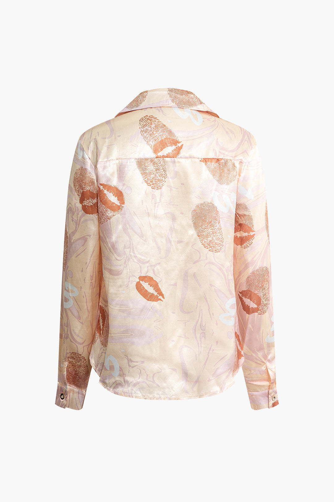 Abstract Print Y2K Aesthetic Knot Shirt and Shorts Set for Trendy Summer Outfits Abstract Print Y2K Aesthetic Knot Shirt and Shorts Set for Trendy Summer Outfits