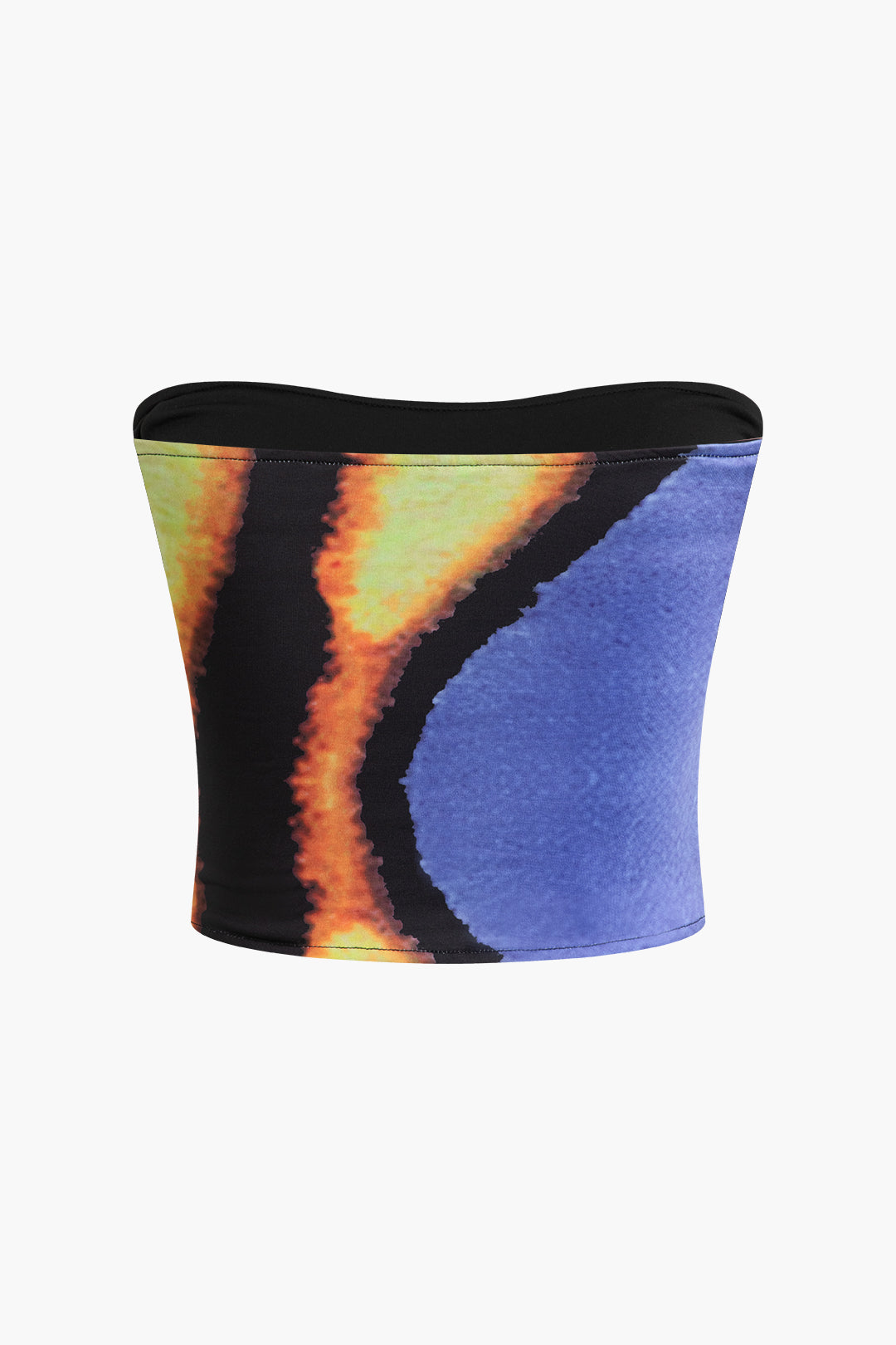 Abstract Print Y2K Tube Top & High Waist Maxi Skirt Set for Trendy Aesthetic Outfits Abstract Print Y2K Tube Top & High Waist Maxi Skirt Set for Trendy Aesthetic Outfits