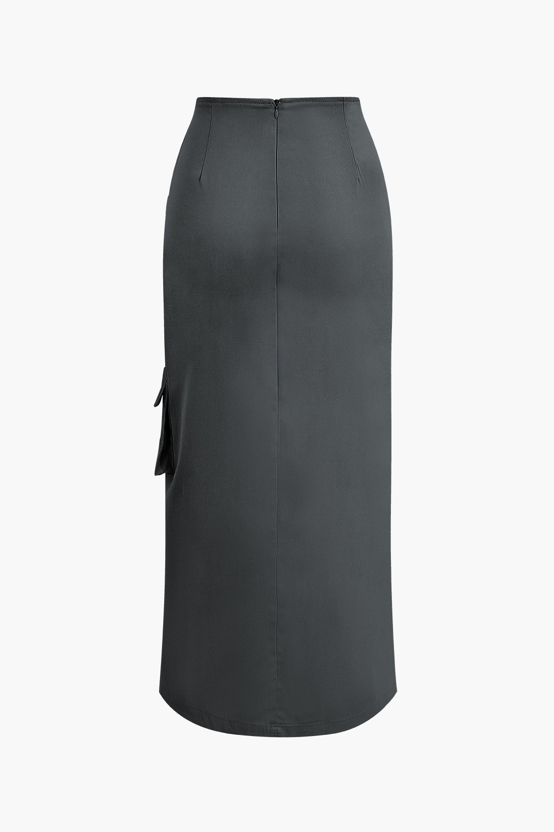 Asymmetric Belted Cargo Maxi Skirt with Flap Pockets for Y2K and Grunge Aesthetic Asymmetric Belted Cargo Maxi Skirt with Flap Pockets for Y2K and Grunge Aesthetic