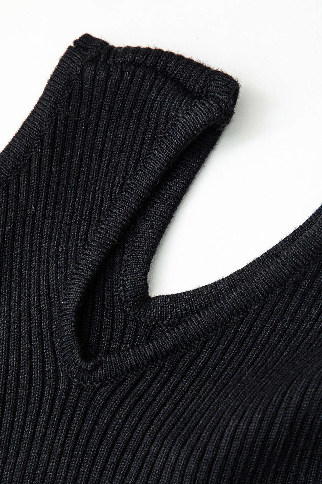 Asymmetric Cut Out Long Sleeve Rib Knit Top - Y2K Aesthetic Cute Crop Top for Stylish Outfits Asymmetric Cut Out Long Sleeve Rib Knit Top - Y2K Aesthetic Cute Crop Top for Stylish Outfits