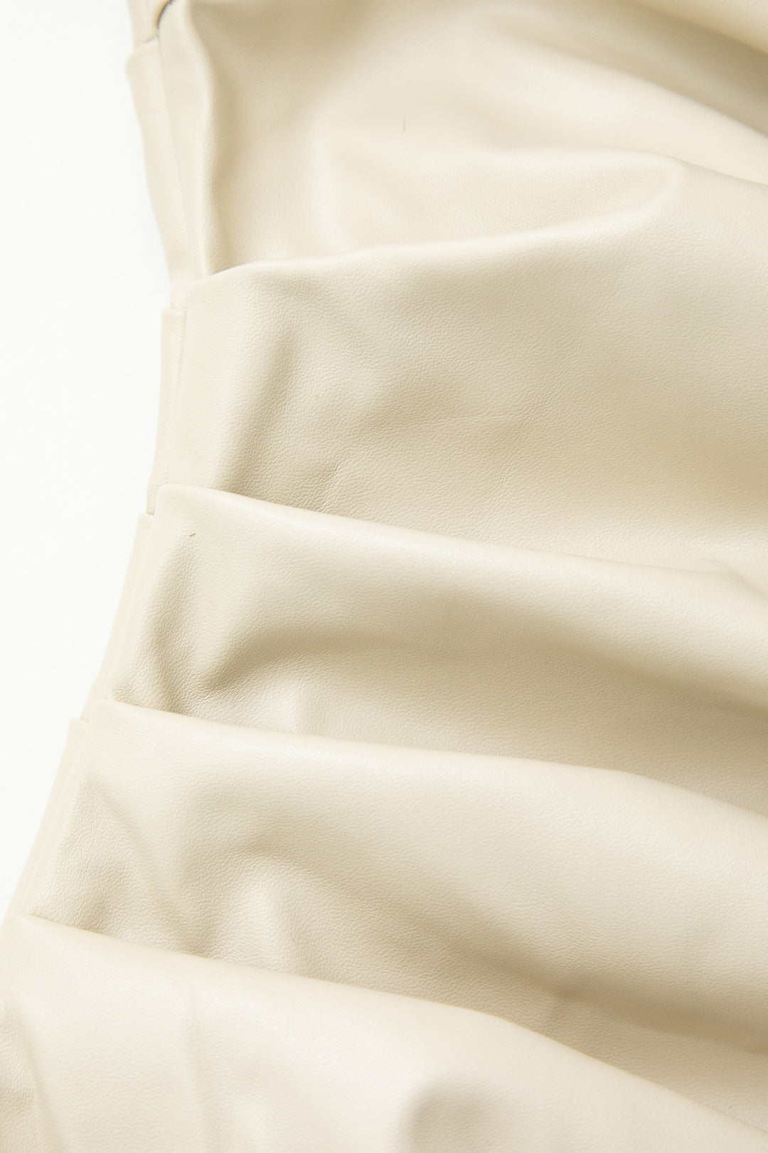 Asymmetric Faux Leather V-neck Mini Dress for Y2K Aesthetic and Grunge Style Asymmetric Faux Leather V-neck Mini Dress for Y2K Aesthetic and Grunge Style