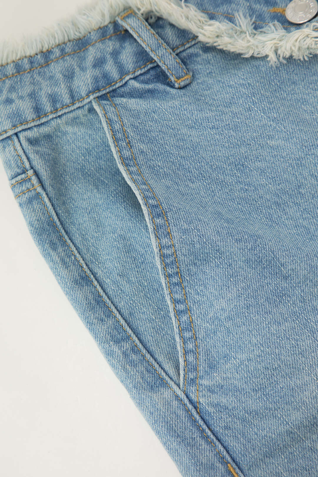 Asymmetric Frayed Trim Denim Skirt - Y2K Aesthetic Cargo Skirt for Trendy Outfits Asymmetric Frayed Trim Denim Skirt - Y2K Aesthetic Cargo Skirt for Trendy Outfits