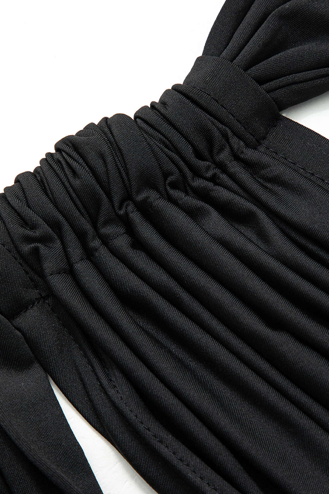 Asymmetric Ruched Cami Top & Tie Split Maxi Skirt Set for Y2K Fashion Aesthetic Outfits Asymmetric Ruched Cami Top & Tie Split Maxi Skirt Set for Y2K Fashion Aesthetic Outfits