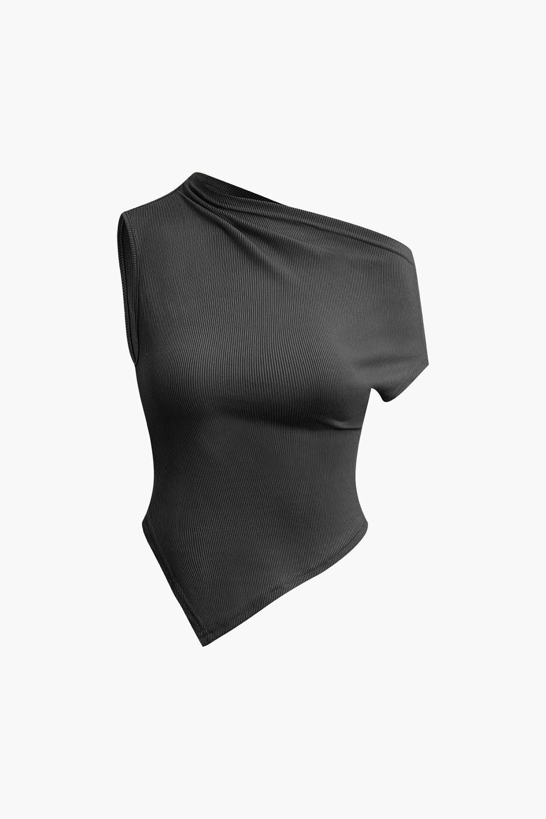 Asymmetrical Twist Top with High Waist Maxi Skirt Set for Y2K Fashion Lovers Asymmetrical Twist Top with High Waist Maxi Skirt Set for Y2K Fashion Lovers