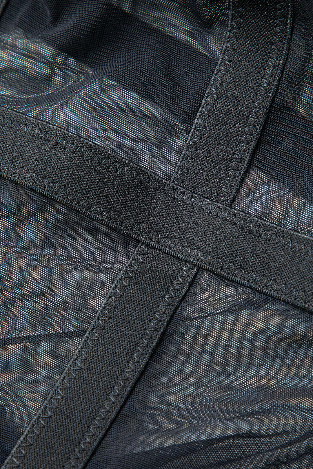 Belted Sheer Mesh Bodysuit for Y2K Aesthetic, Coquette Style, and Grunge Fashion Looks Belted Sheer Mesh Bodysuit for Y2K Aesthetic, Coquette Style, and Grunge Fashion Looks