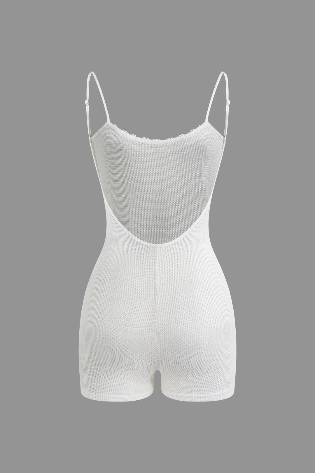 Bow Tie Backless Slip Romper - Y2K Fashion Cute Aesthetic Outfit for Effortless Style