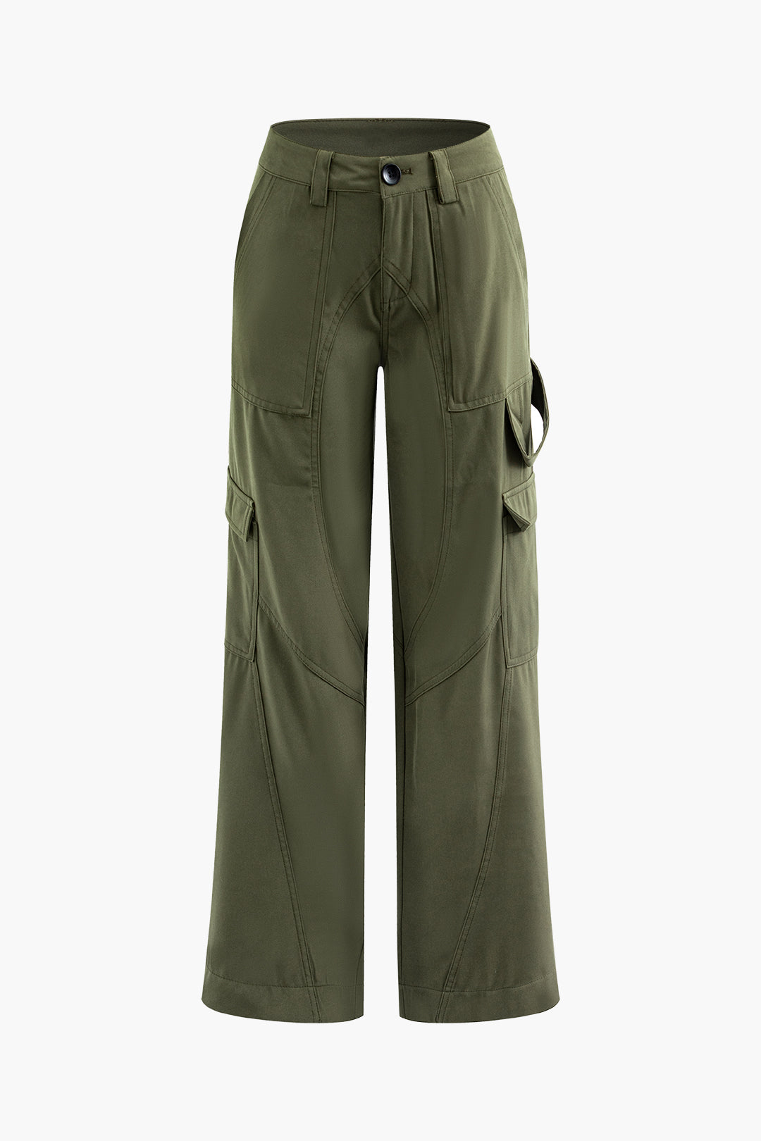 Buckle Corset and Flap Pocket Y2K Straight Leg Pants Set for Trendy Aesthetic Outfits Buckle Corset and Flap Pocket Y2K Straight Leg Pants Set for Trendy Aesthetic Outfits