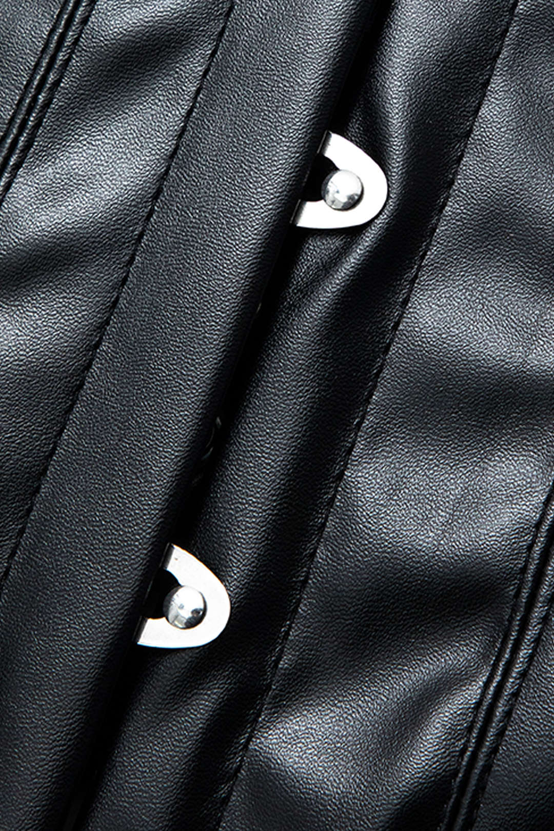 Chic Braided Eyelet Faux Leather Strapless Top for Y2K Fashion & Coquette Aesthetic Chic Braided Eyelet Faux Leather Strapless Top for Y2K Fashion & Coquette Aesthetic