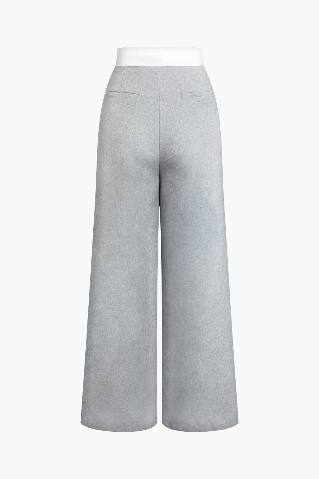 Chic Contrast Pinstripe V-Neck Button-Up Vest & High-Waist Wide-Leg Pants Set Chic Contrast Pinstripe V-Neck Button-Up Vest & High-Waist Wide-Leg Pants Set