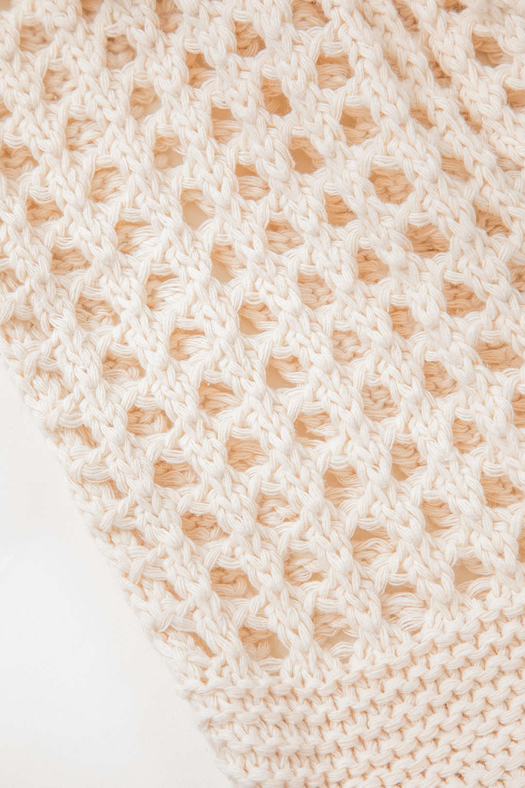 Chic Crochet Knit Tote Bag for Y2K Fashion Lovers - Perfect for Coquette and Grunge Aesthetics