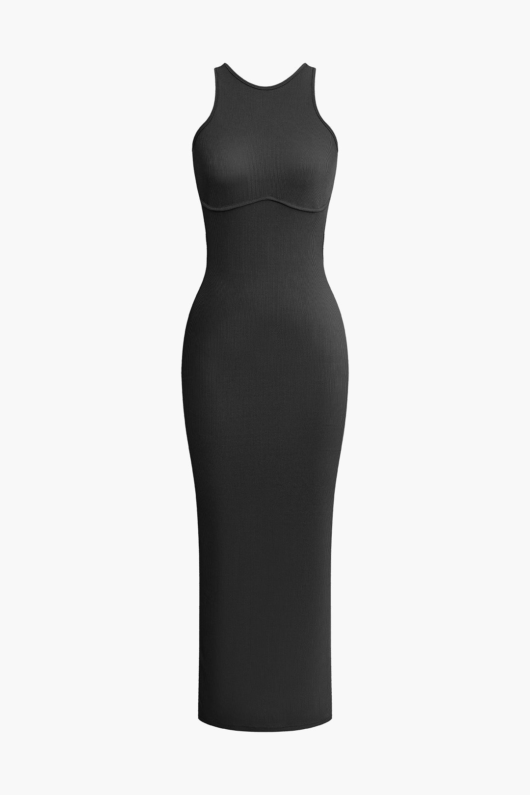 Chic Cross Backless Slit Midi Dress for Y2K Aesthetic and Coquette Style Lovers Chic Cross Backless Slit Midi Dress for Y2K Aesthetic and Coquette Style Lovers