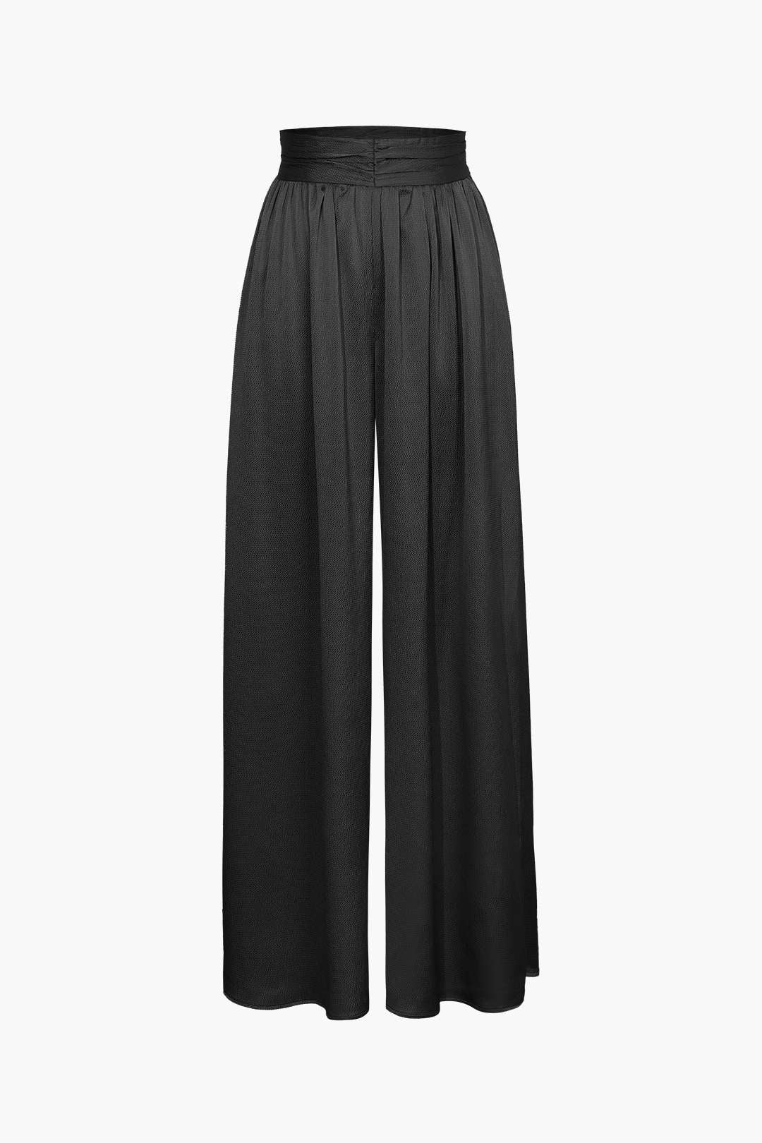 Chic Heavy Satin High-Waisted Wide Leg Pants for Y2K Fashion and Coquette Aesthetic Chic Heavy Satin High-Waisted Wide Leg Pants for Y2K Fashion and Coquette Aesthetic