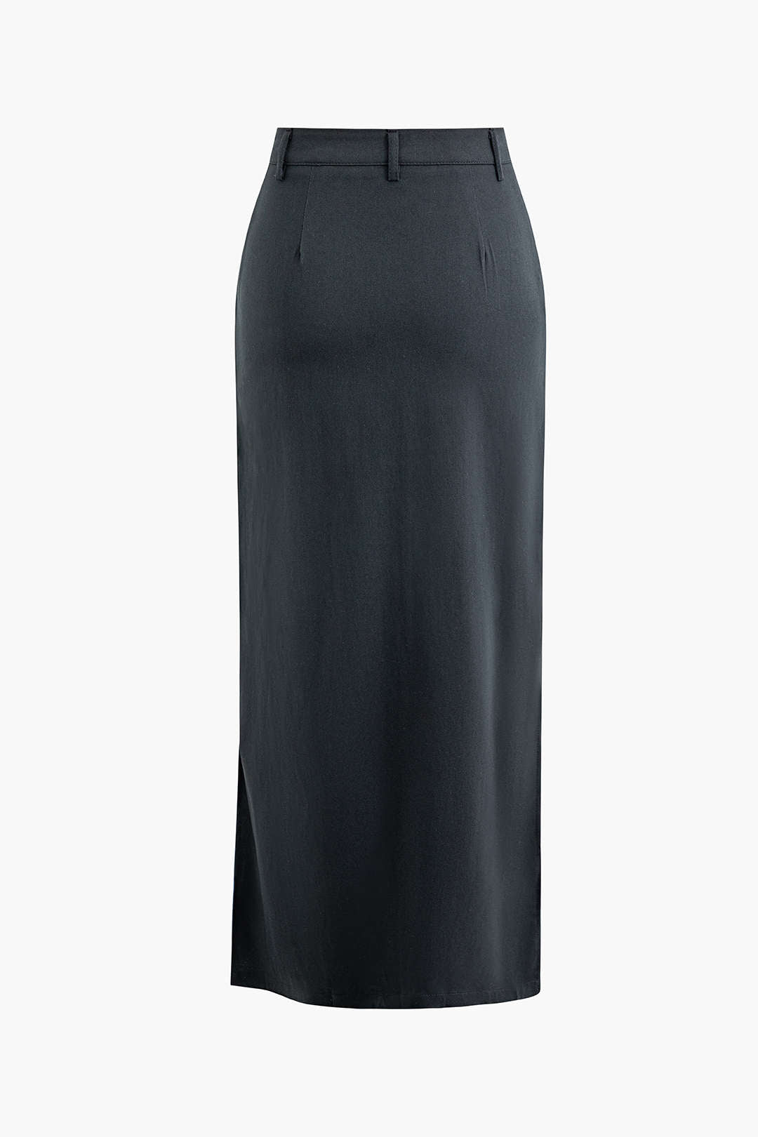 Chic High Waist Slit Maxi Skirt for Y2K Fashion Lovers - Perfect for Coquette Aesthetic Chic High Waist Slit Maxi Skirt for Y2K Fashion Lovers - Perfect for Coquette Aesthetic