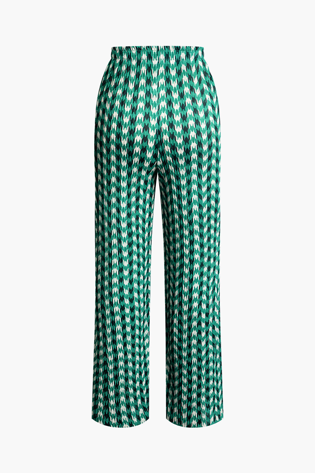 Chic Houndstooth Pattern Pants for Y2K Aesthetic Outfits and Coquette Style Looks
