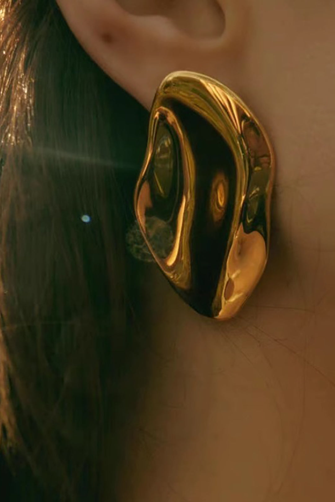 Chic Irregular Earrings for Y2K Fashion Lovers - Perfect for Coquette and Grunge Aesthetics