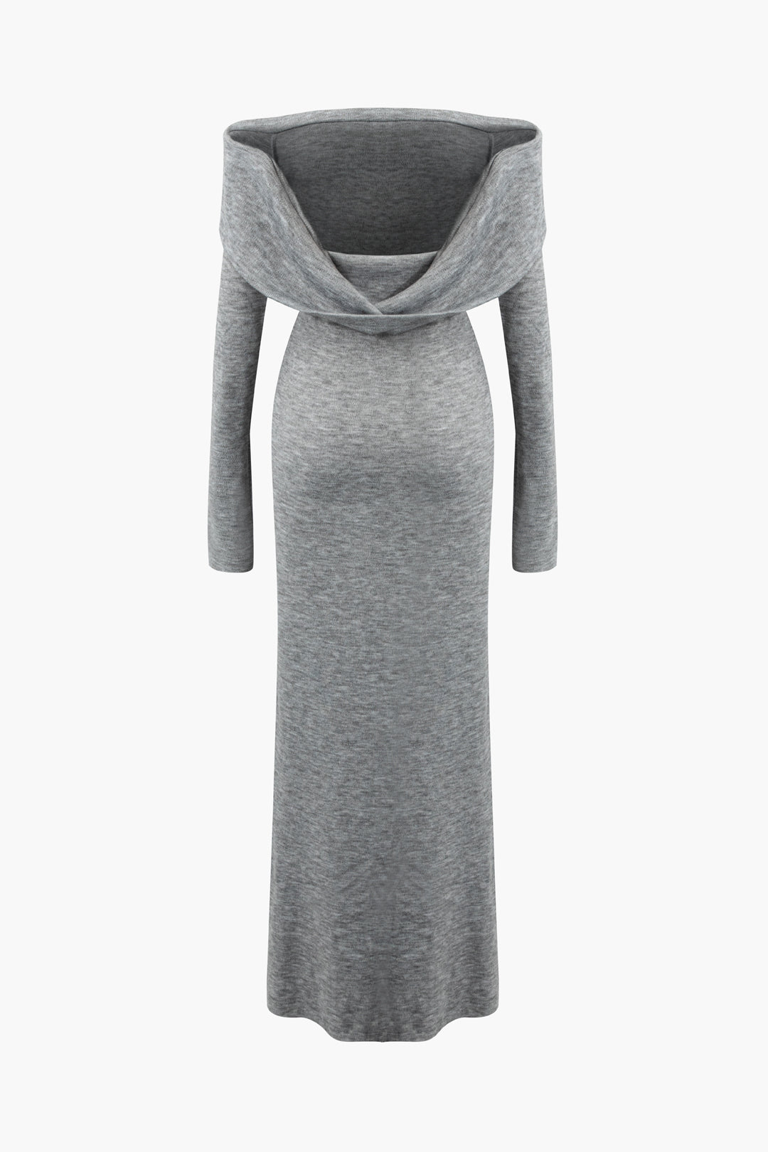 Chic Off Shoulder Backless Long Sleeve Maxi Dress for Y2K Fashion Lovers Chic Off Shoulder Backless Long Sleeve Maxi Dress for Y2K Fashion Lovers