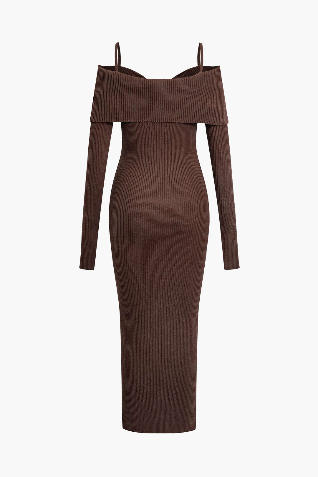 Chic Off Shoulder Button-Up V-Neck Knot Maxi Dress for Y2K Fashion Lovers Chic Off Shoulder Button-Up V-Neck Knot Maxi Dress for Y2K Fashion Lovers