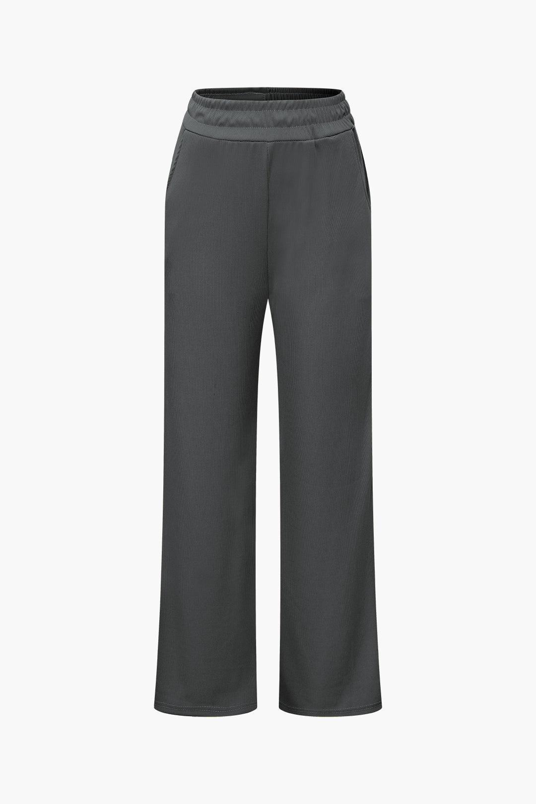 Chic Off Shoulder Ruched Asymmetric Top & Straight Leg Pants Set for Y2K Aesthetic Chic Off Shoulder Ruched Asymmetric Top & Straight Leg Pants Set for Y2K Aesthetic