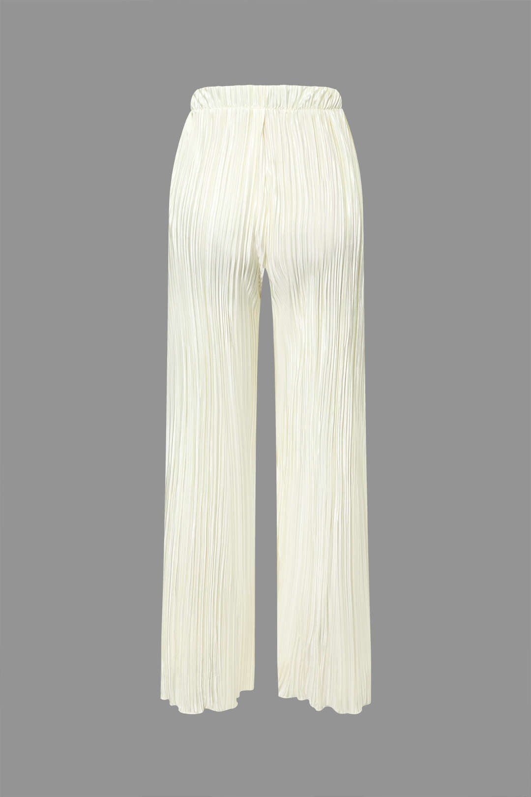 Chic Plisse Pullover Top & Straight Leg Pants Set for Effortless Y2K Aesthetic Style Chic Plisse Pullover Top & Straight Leg Pants Set for Effortless Y2K Aesthetic Style