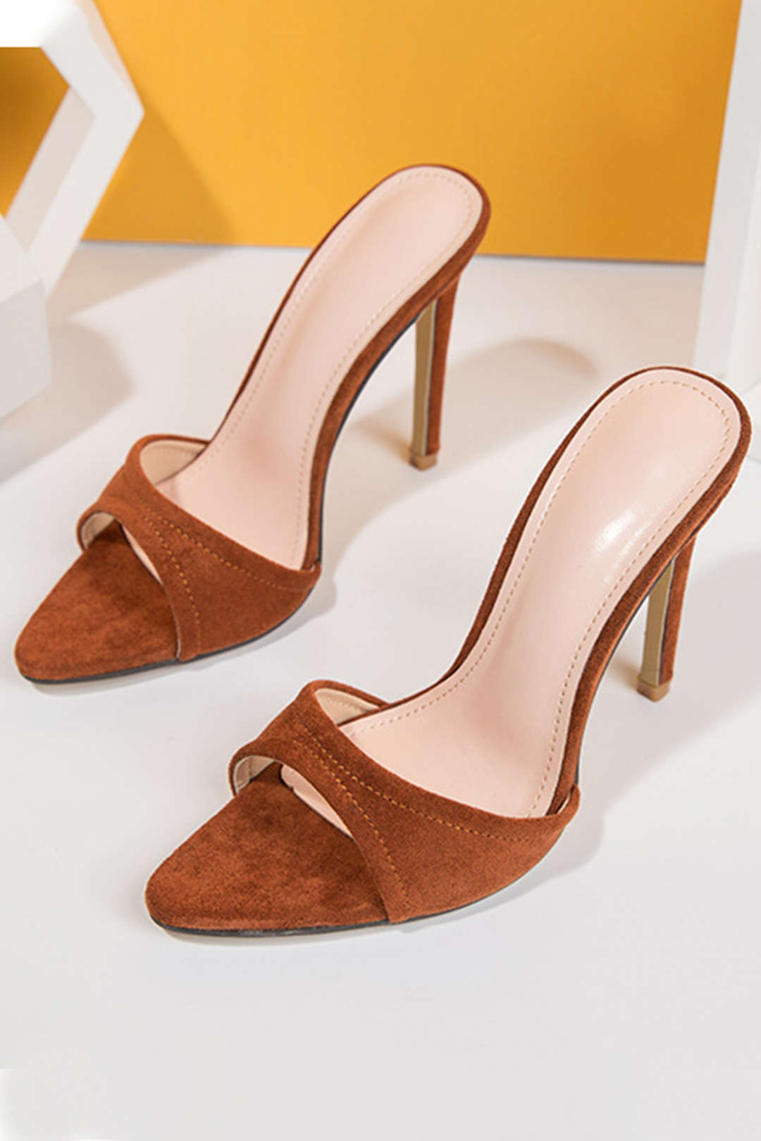 Chic Pointed-Toe Ankle-Strap High Heels for Y2K Fashion and Coquette Aesthetic Looks