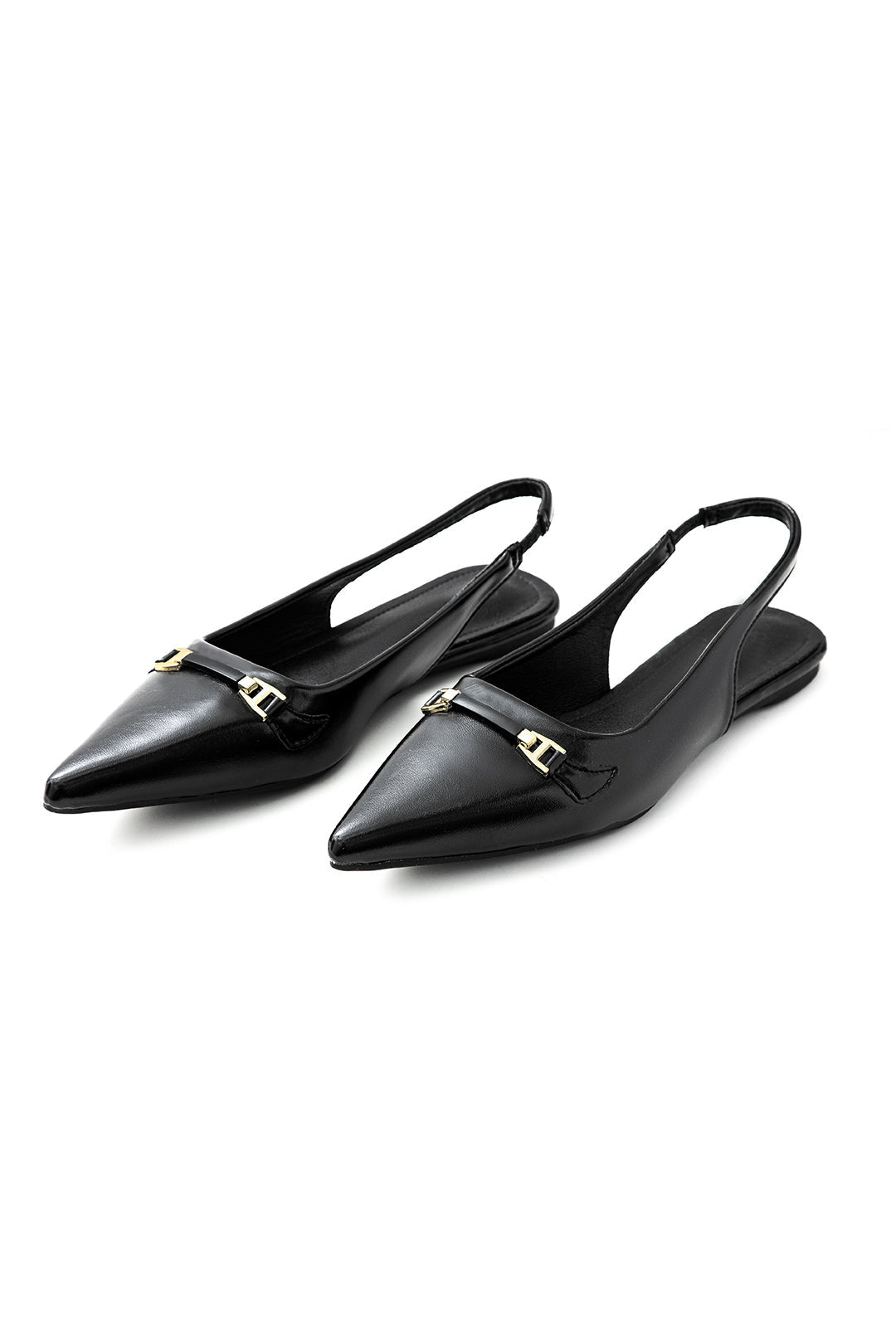 Chic Pointed Toe Slingback Flats for Y2K Fashion Lovers - Stylish and Comfy Footwear