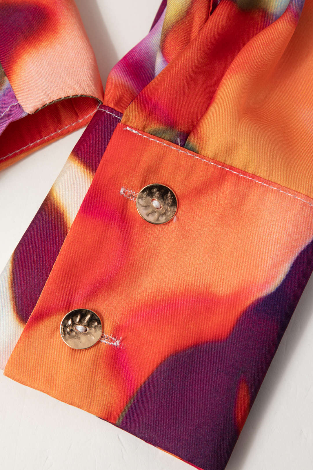 Chic Printed Satin Blouse for Y2K Fashion Lovers - Perfect for Coquette and Grunge Aesthetics Chic Printed Satin Blouse for Y2K Fashion Lovers - Perfect for Coquette and Grunge Aesthetics