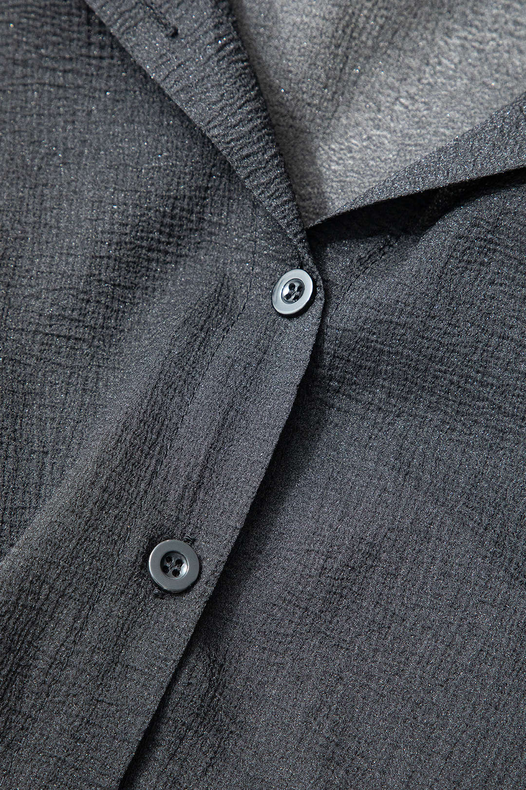 Chic Ruffle Hem Mini Skirt Set with Solid Button-Up Long Sleeve Shirt for Y2K Style Chic Ruffle Hem Mini Skirt Set with Solid Button-Up Long Sleeve Shirt for Y2K Style