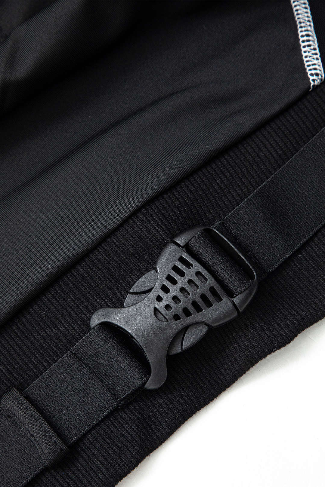 Chic Seam Detail Collar Zipper Belted Long Sleeve Top for Y2K Aesthetic Outfits Chic Seam Detail Collar Zipper Belted Long Sleeve Top for Y2K Aesthetic Outfits