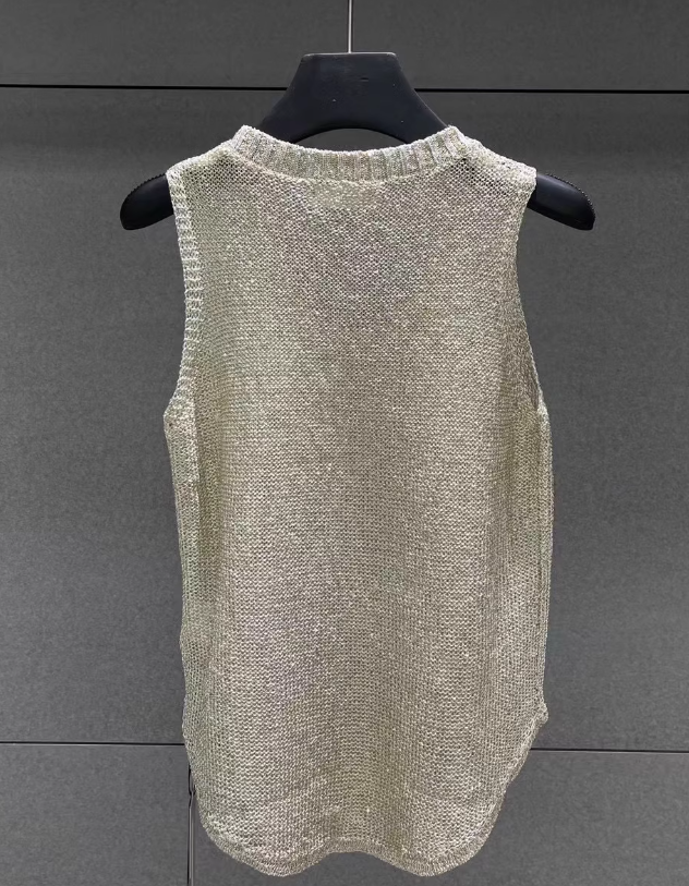 Chic Sleeveless Open Knit Top for Y2K Fashion Lovers - Perfect for Aesthetic Outfits Chic Sleeveless Open Knit Top for Y2K Fashion Lovers - Perfect for Aesthetic Outfits
