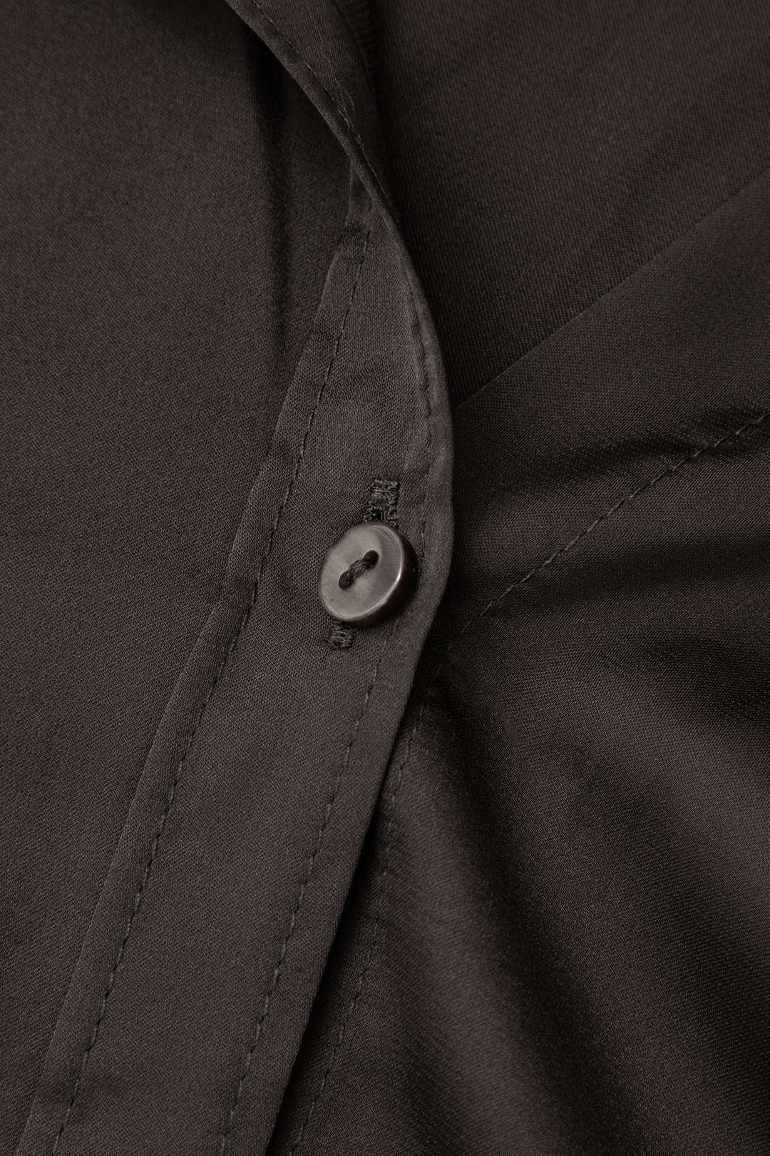 Chic Solid Curved Hem Button Up Shirt for Y2K Aesthetic and Coquette Style Outfits Chic Solid Curved Hem Button Up Shirt for Y2K Aesthetic and Coquette Style Outfits