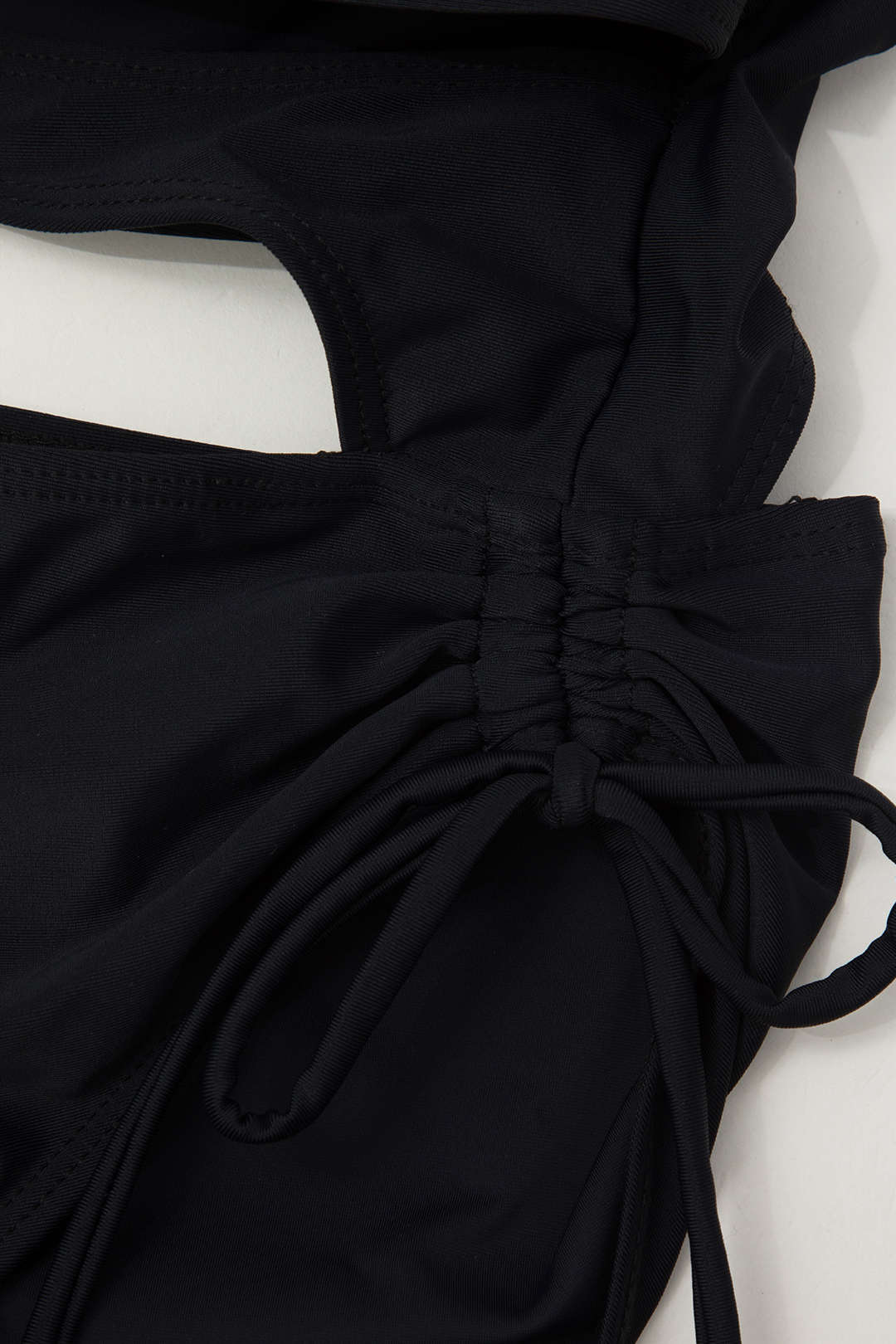 Chic Solid Halter Tie Cut Out One-Piece Swimsuit for Y2K Aesthetic Summer Vibes Chic Solid Halter Tie Cut Out One-Piece Swimsuit for Y2K Aesthetic Summer Vibes