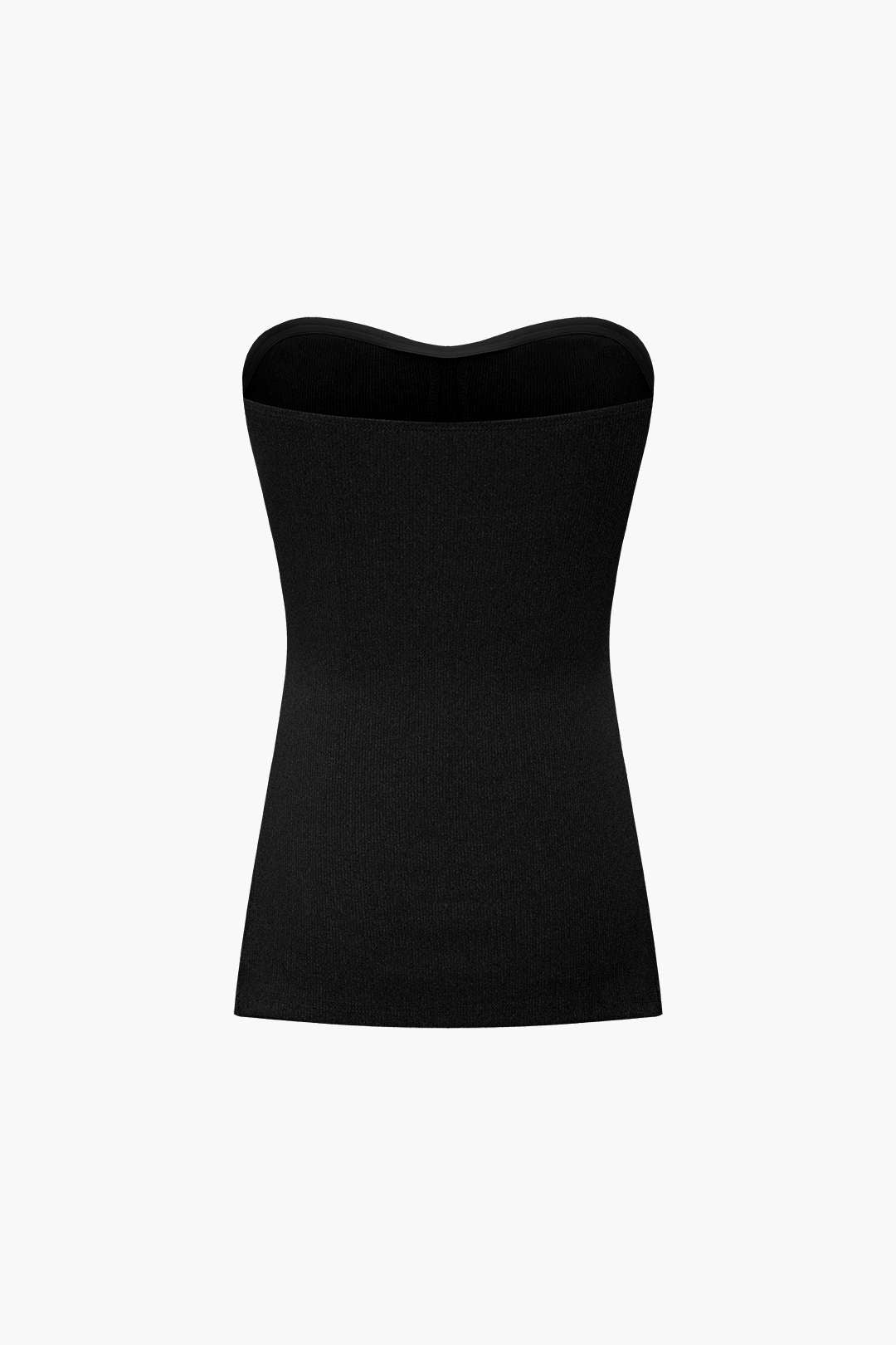 Chic Solid Knit Strapless Top and Shorts Set for Y2K Fashion Aesthetic Outfits Chic Solid Knit Strapless Top and Shorts Set for Y2K Fashion Aesthetic Outfits