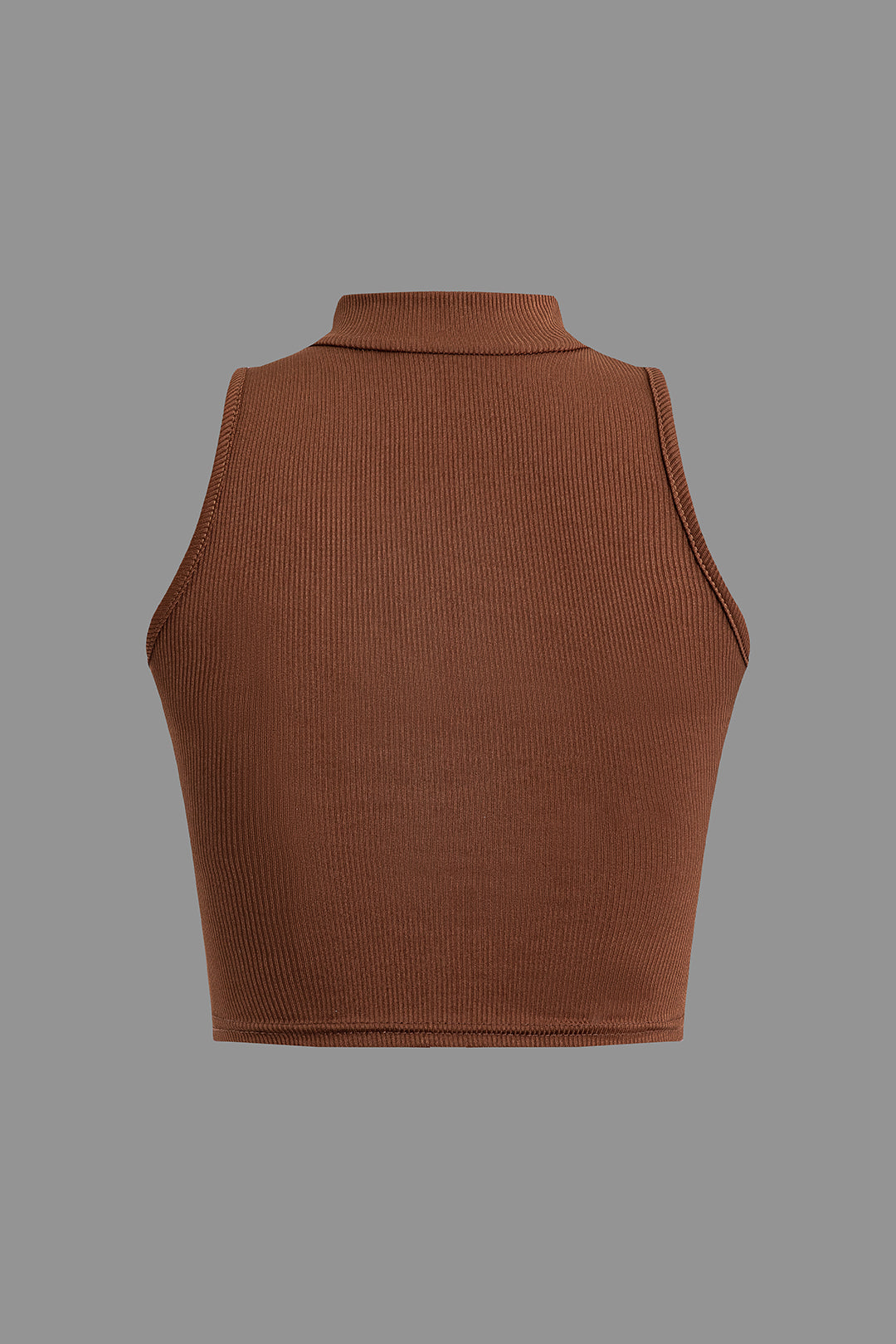 Chic Solid Mock Neck Tank Top & Abstract Print Midi Skirt Set for Y2K Aesthetic Outfits Chic Solid Mock Neck Tank Top & Abstract Print Midi Skirt Set for Y2K Aesthetic Outfits