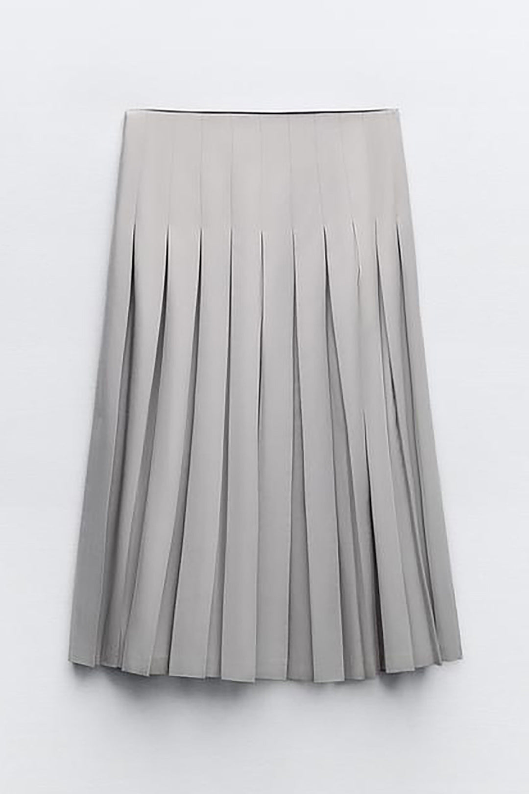 Chic Solid Pleated Midi Skirt for Y2K Fashion Lovers - Versatile Aesthetic Style Chic Solid Pleated Midi Skirt for Y2K Fashion Lovers - Versatile Aesthetic Style
