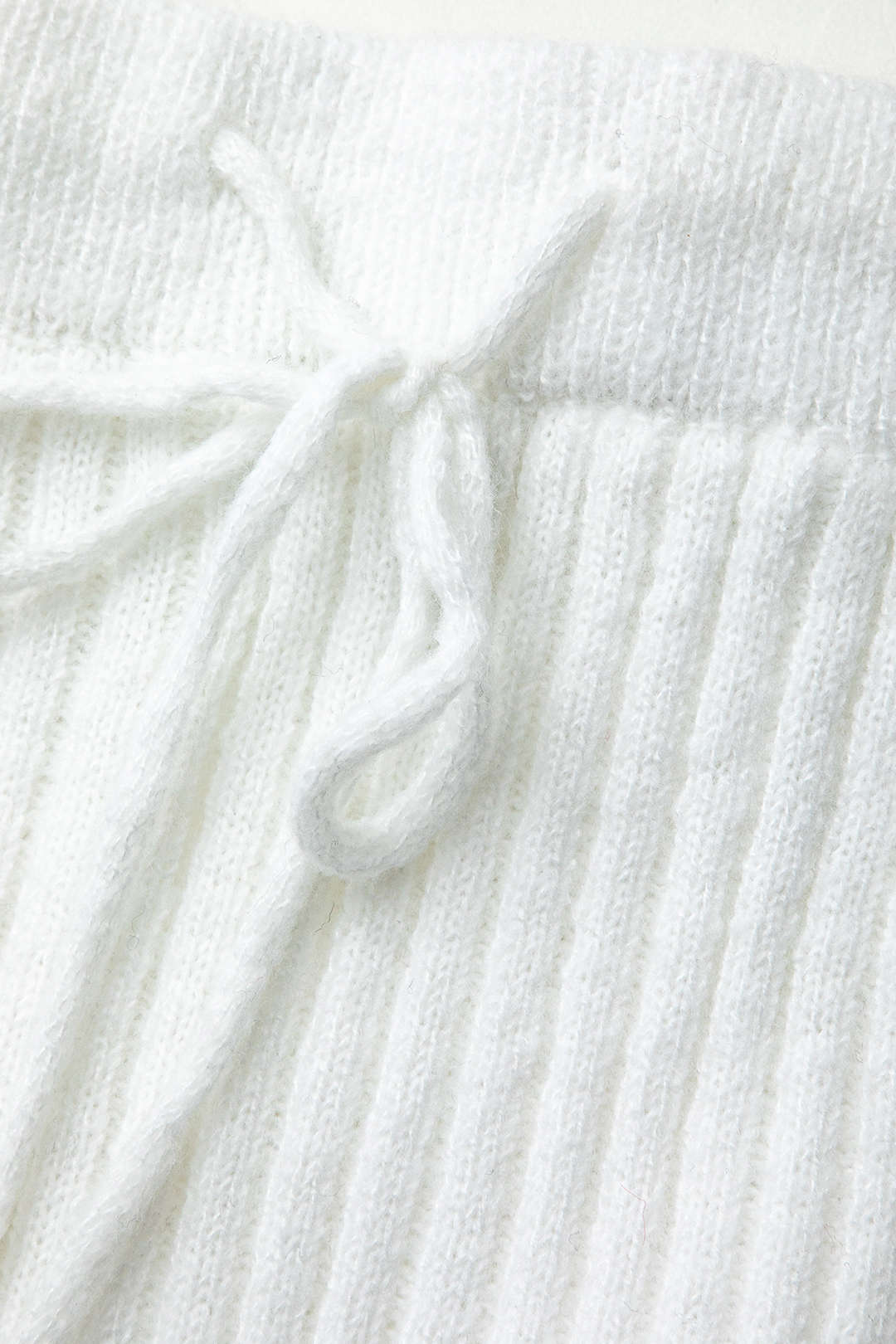 Chic Solid Rib Knit V-Neck Split Tank Top & Drawstring Midi Skirt Set for Y2K Aesthetic Chic Solid Rib Knit V-Neck Split Tank Top & Drawstring Midi Skirt Set for Y2K Aesthetic