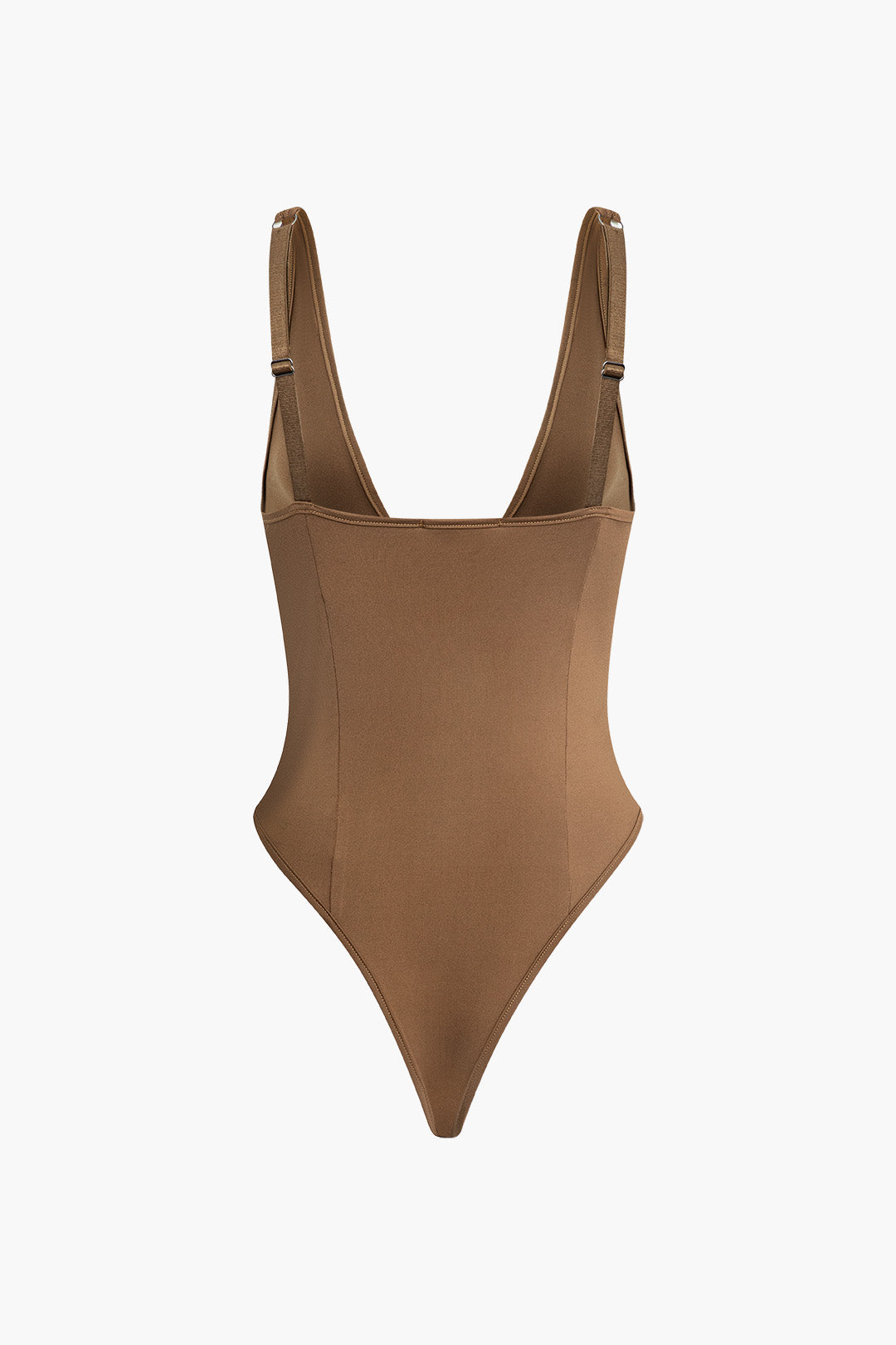 Chic Solid V-Neck Bodysuit for Y2K Fashion Lovers - Perfect for Coquette and Grunge Aesthetics