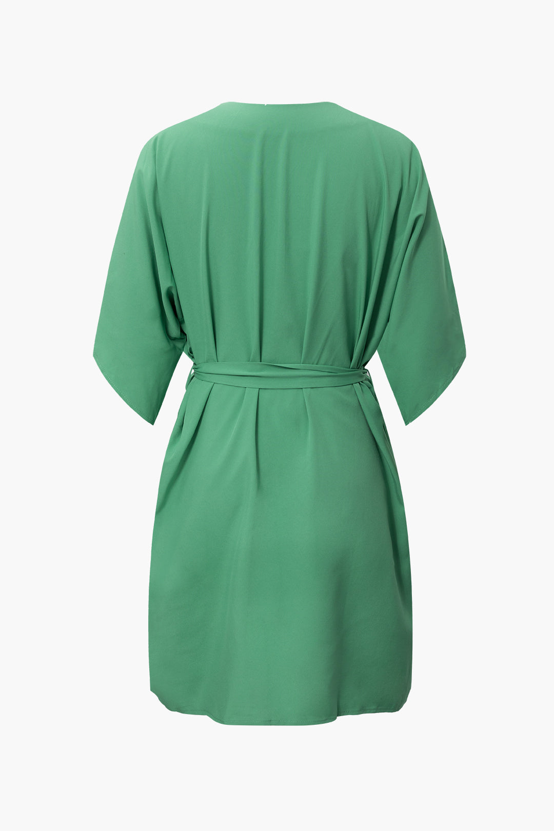 Chic Solid V-Neck Mini Dress for Y2K Aesthetic and Coquette Style Outfits Chic Solid V-Neck Mini Dress for Y2K Aesthetic and Coquette Style Outfits