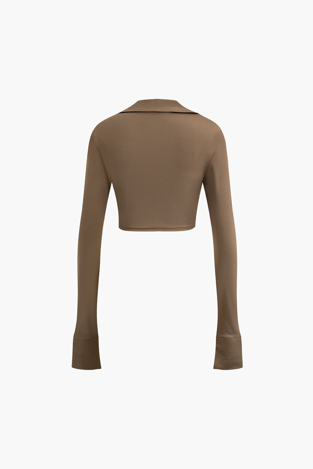 Chic Solid V-Neck Twist Long Sleeve Top with Ruched Maxi Skirt Set for Y2K Aesthetic Outfits Chic Solid V-Neck Twist Long Sleeve Top with Ruched Maxi Skirt Set for Y2K Aesthetic Outfits